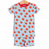 Johnny Appleseed Bamboo Pajama Short Set, Blue