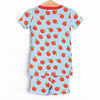 Johnny Appleseed Bamboo Pajama Short Set, Blue