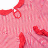 Santa's Treat Trio Applique Dress, Red