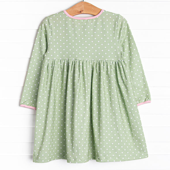 Sweet Pea Pocket Dress, Green