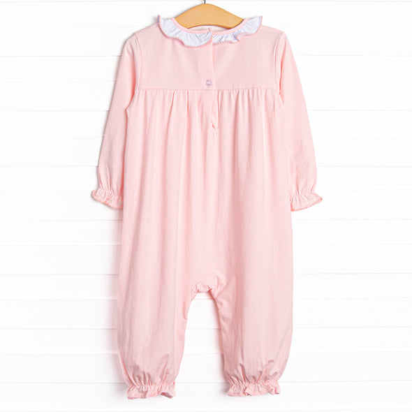 Lovely Lady Long Romper, Pink