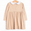 Mocha Moment Dress, Tan