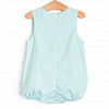 Shoreline Shuffle Smocked Boy Bubble, Mint