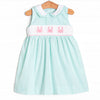 Shoreline Shuffle Smocked Dress, Mint