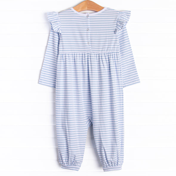 Gracie Romper, Blue