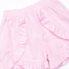 Dino Parade Smocked Ruffle Short Set, Pink