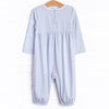 Charles Romper, Blue Stripe