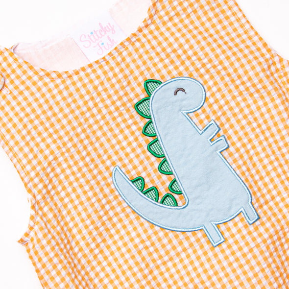 Rawr Applique Bubble, Orange