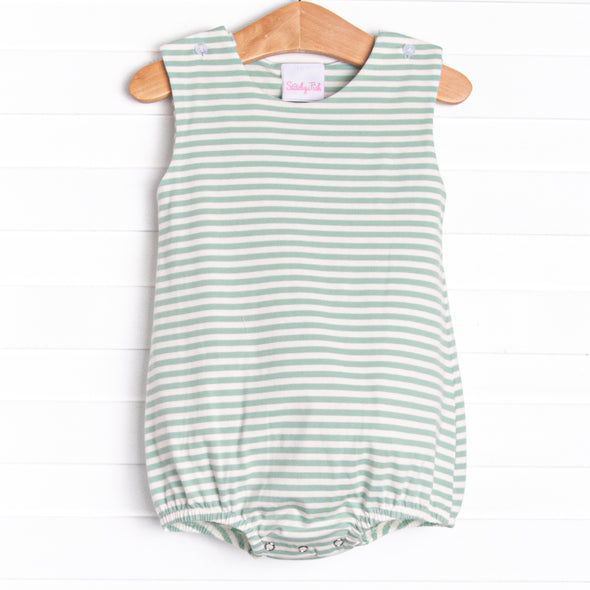 Bennet Bubble, Sage Stripe