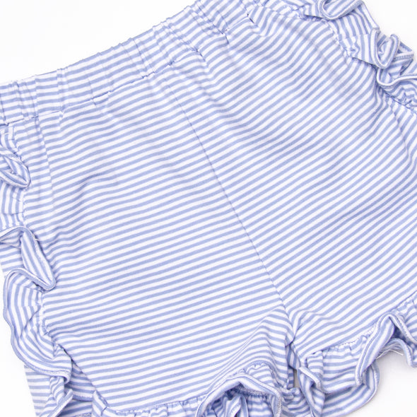 Calla Short Set, Periwinkle Stripe