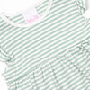 Everly Dress, Sage Stripe