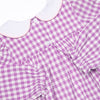 Purple Promises Diaper Set, Purple Gingham