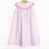 Sunflower Summer Smocked Bishop Dress, Pink