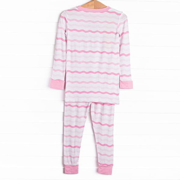 Ric Rac Rays Bamboo Pajama Set, Pink