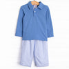 Everett Pant Set, Blue