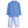 Everett Pant Set, Blue