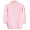 Rolled Neck Sweater, Pink