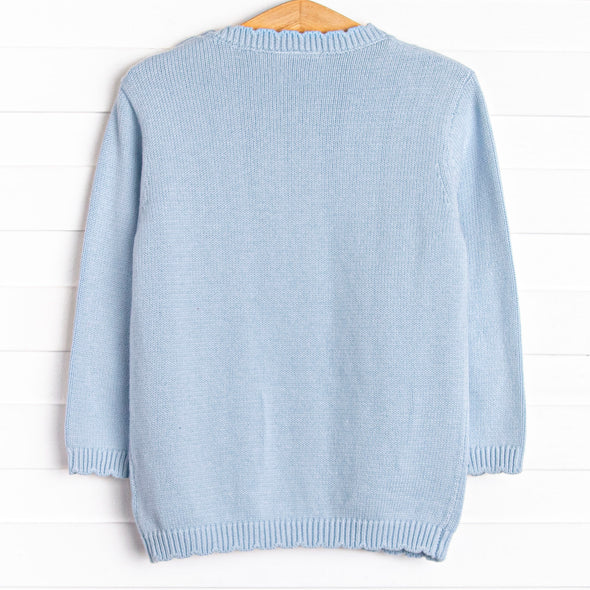 Make a Wish Sweater, Blue