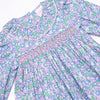 Lilac Lady Smocked Dress, Blue