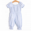 Blue Bell Skies Romper, Blue