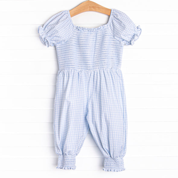 Blue Bell Skies Romper, Blue