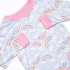 Restful Rays Bamboo Pajama Set, Blue