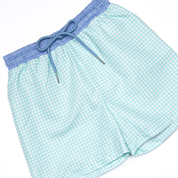 Mid-Summer Mint Swim Trunks, Green