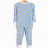 Bass Bedtime Bamboo Pajama Set, Blue