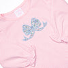 Gorgeous Bow Applique Dress, Pink