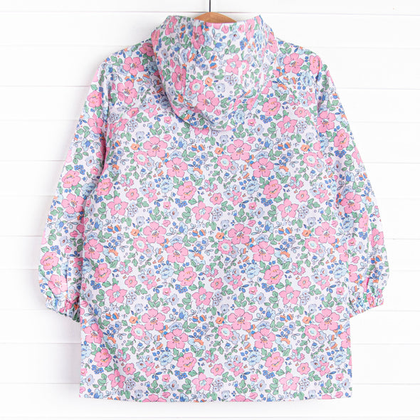 Raincoat, Pink Floral