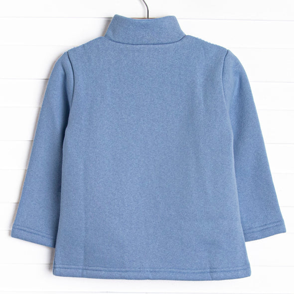 Sawyer Fleece Pullover, Blue