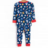 Seventh Inning Stretch Bamboo Pajama Set, Blue