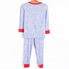 Ballpark Cutie Bamboo Pajama Set, Blue