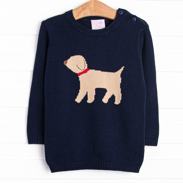 Fall Fetch Sweater, Navy