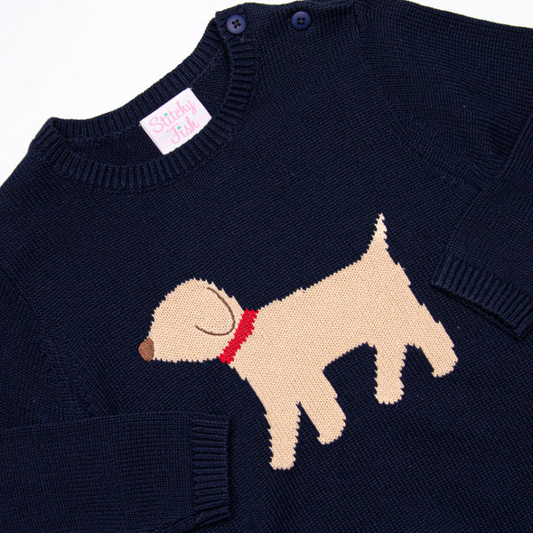 Fall Fetch Sweater, Navy