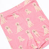 PJ Pal Bamboo Pajama Short Set, Pink