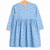 Grace Garden Pocket Dress, Blue