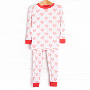 Sure is Swell Bamboo Pajama Set, Red