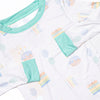 You're Invited Bamboo Pajama Set, Green