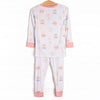 You're Invited Bamboo Pajama Set, Pink