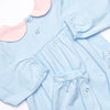 Karina Romper, Pink and Blue