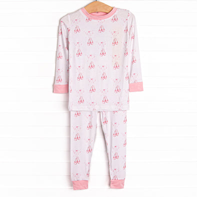 Sweet Slippers Bamboo Pajama Set, Pink