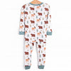 Bear-y Sleepy Bamboo Pajama Set, Green