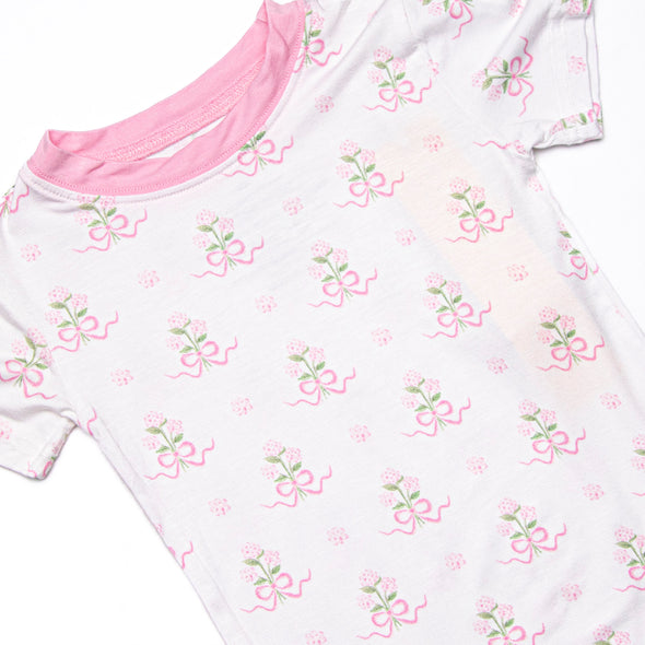 Thanks a Bunch Bamboo Pajama Short Set, Pink