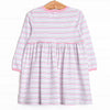 Raspberry Stripes Dress, Pink