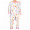 Ice Cream Dreams Bamboo Pajama Set, Pink