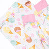 Ice Cream Dreams Bamboo Pajama Set, Pink