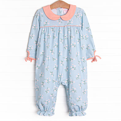 Beautiful Day Romper, Blue