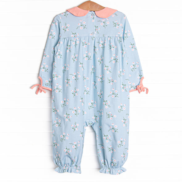 Beautiful Day Romper, Blue