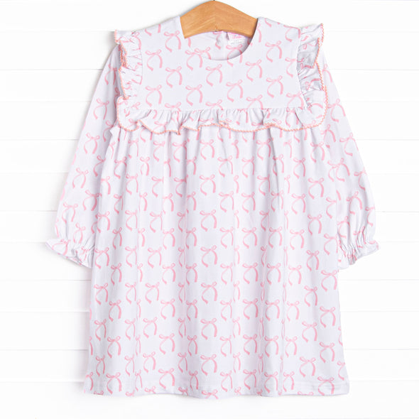 Brooklyn Bows Dress, Pink